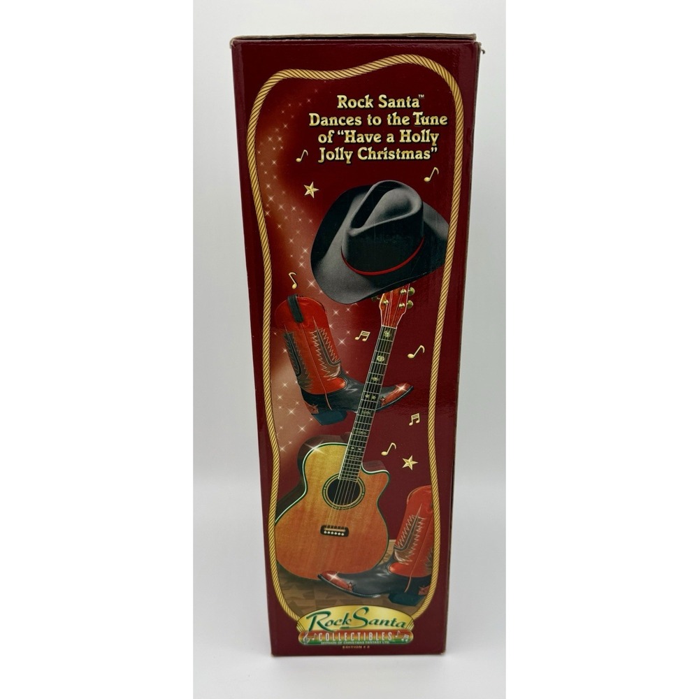 Vintage 1998 Christmas Fantasy Ltd Cowboy Santa Western 16"‎ *READ* Holly Jolly - Picture 8 of 16